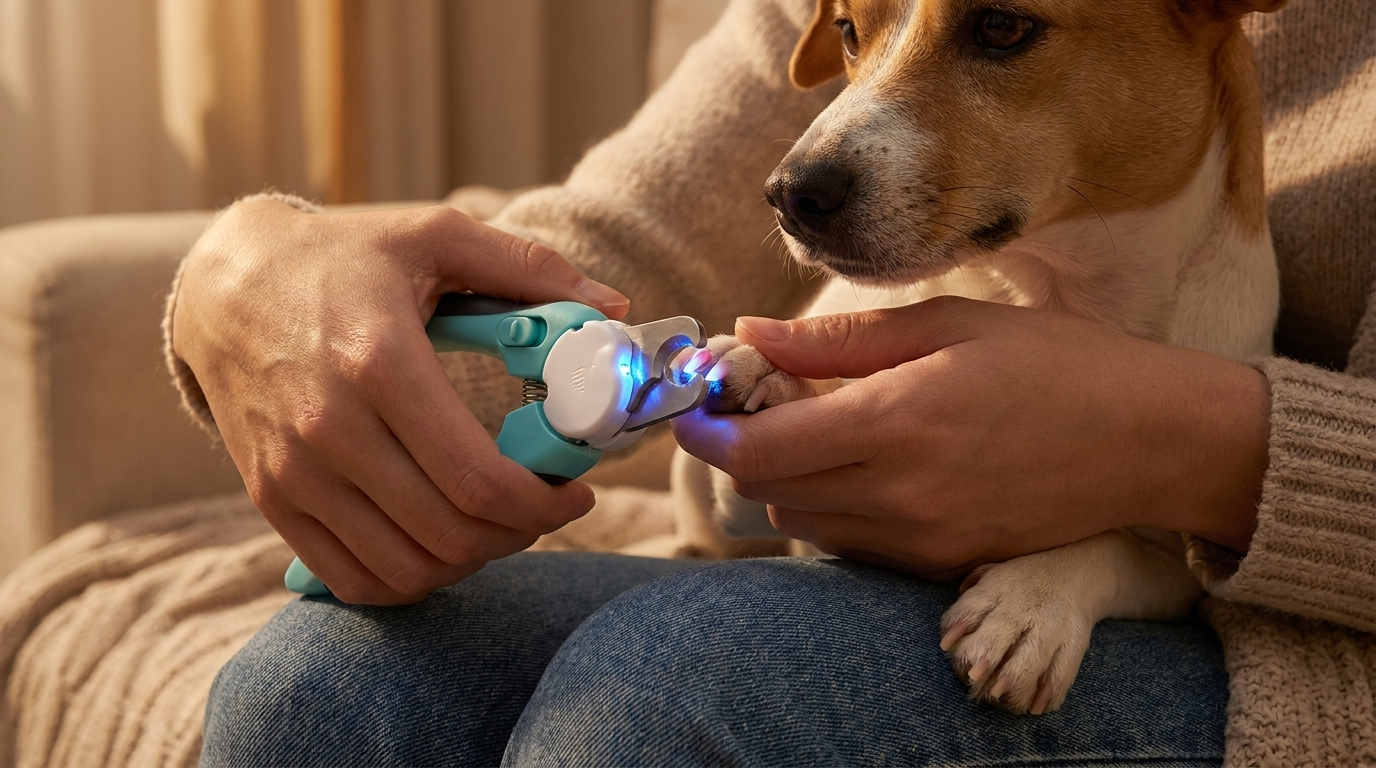 Taglio sicuro delle unghie con il Tagliaunghie LED Pilumo