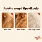 Spazzola autopulente districante - adatta a ogni tipo di pelo