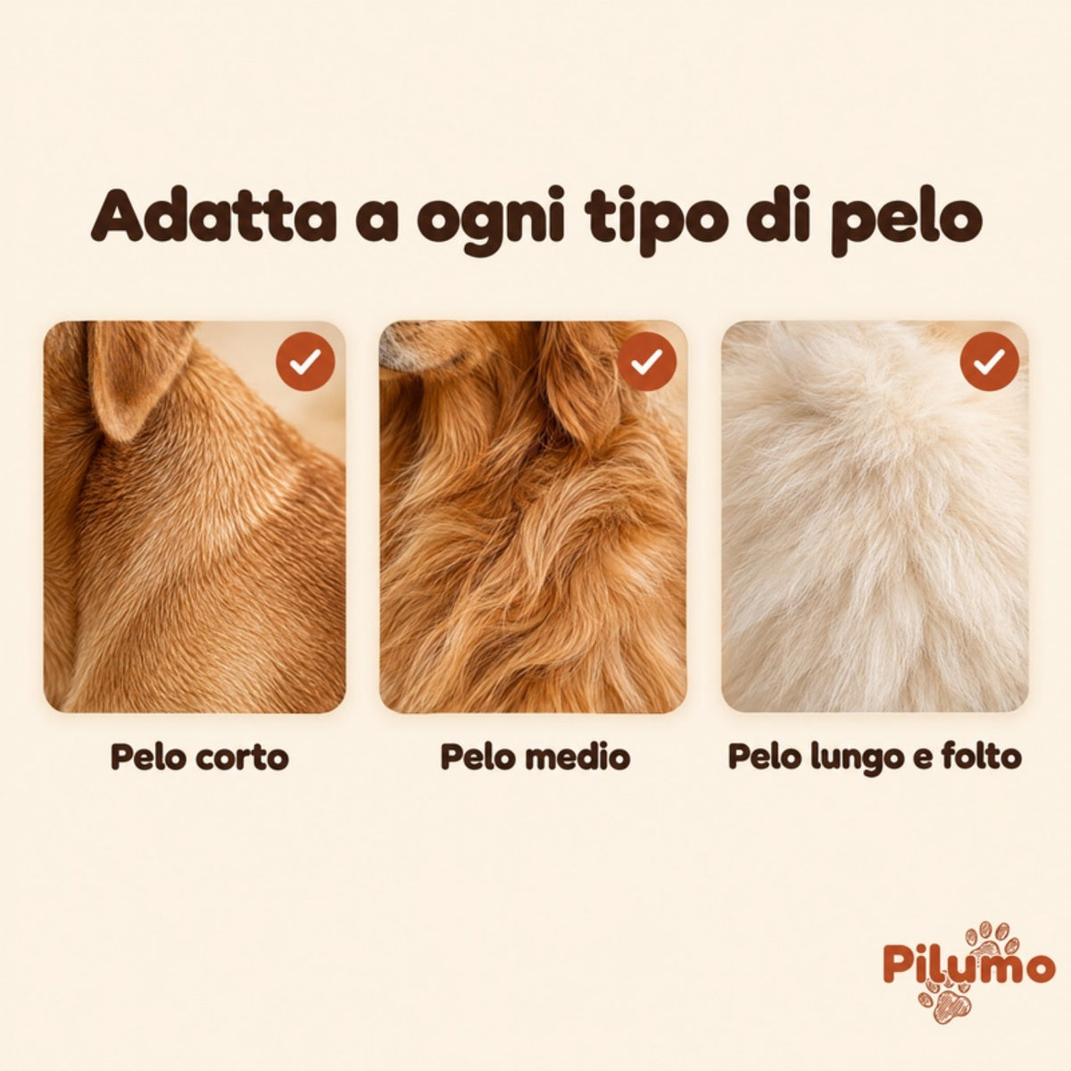 Spazzola autopulente districante - adatta a ogni tipo di pelo