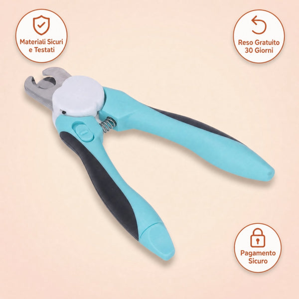 Tagliaunghie con Luce LED e Guardia di Sicurezza