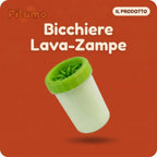 Bicchiere Lava-Zampe Pilumo - Zampe pulite, casa pulita